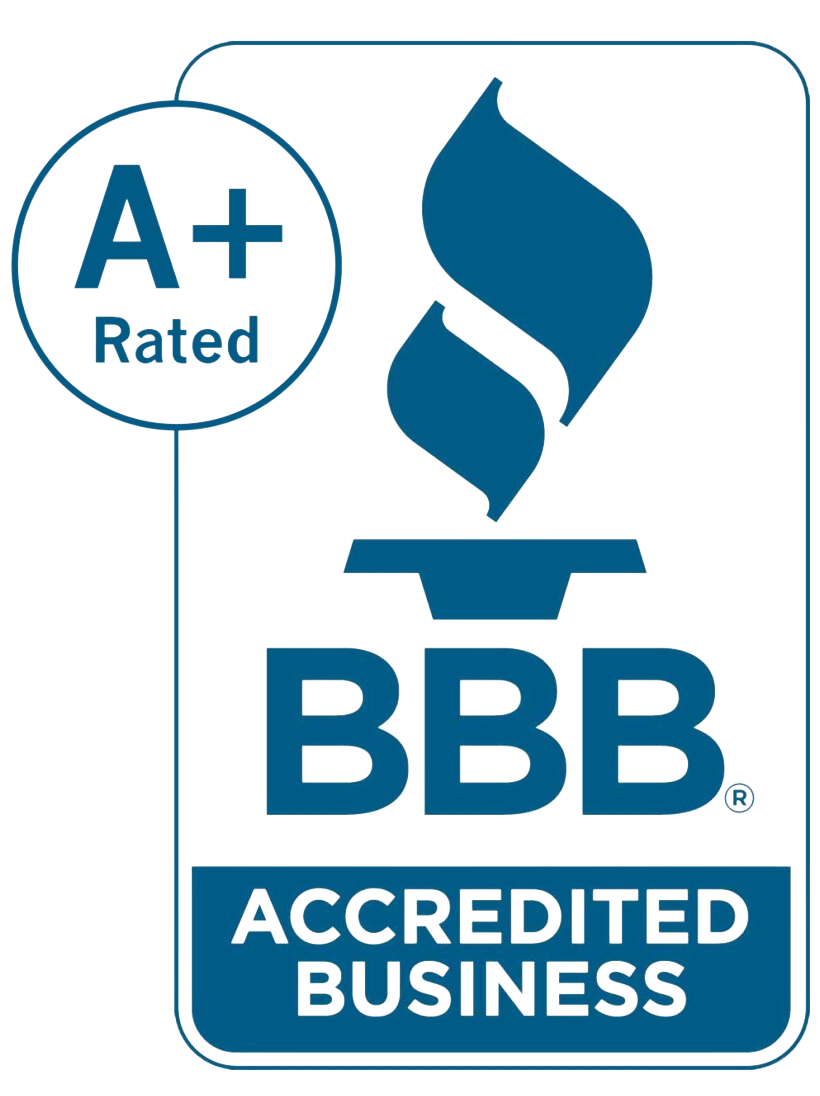 BBB Accredited Business with A+ rating
